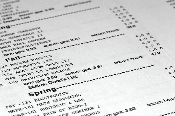 University Transcripts