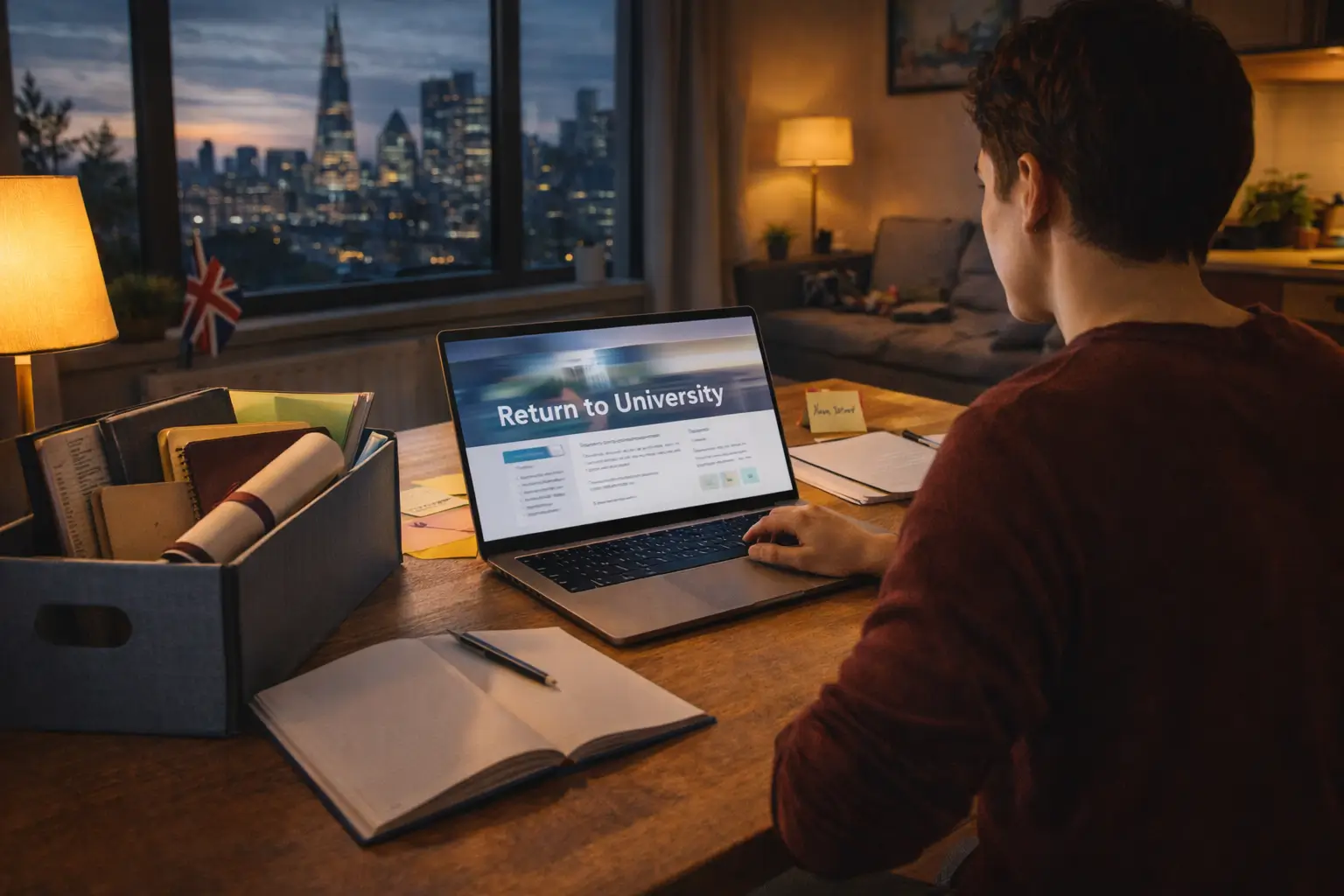 Going back to university after dropping out